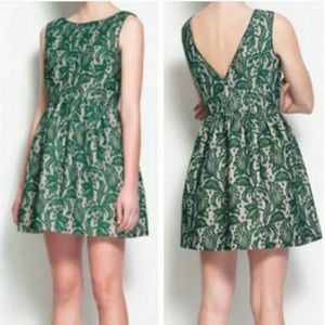 ZARA LACE FLORAL DRESS